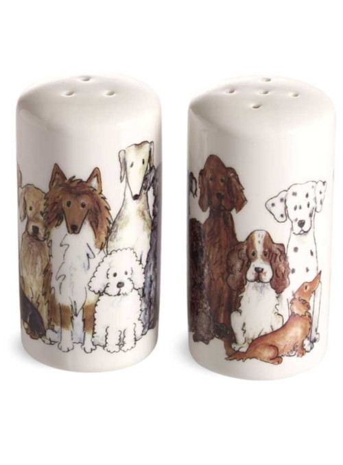 Salt & peber sæt med hunde