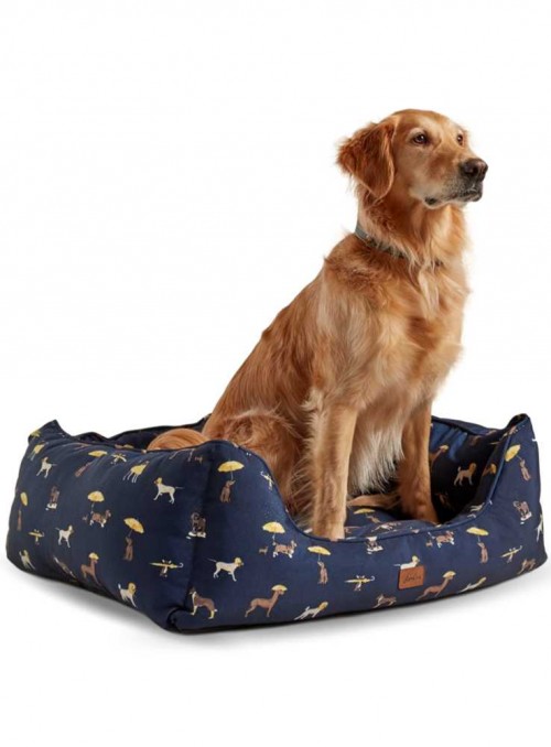 Hundekurv med print Box Bed fra Joules