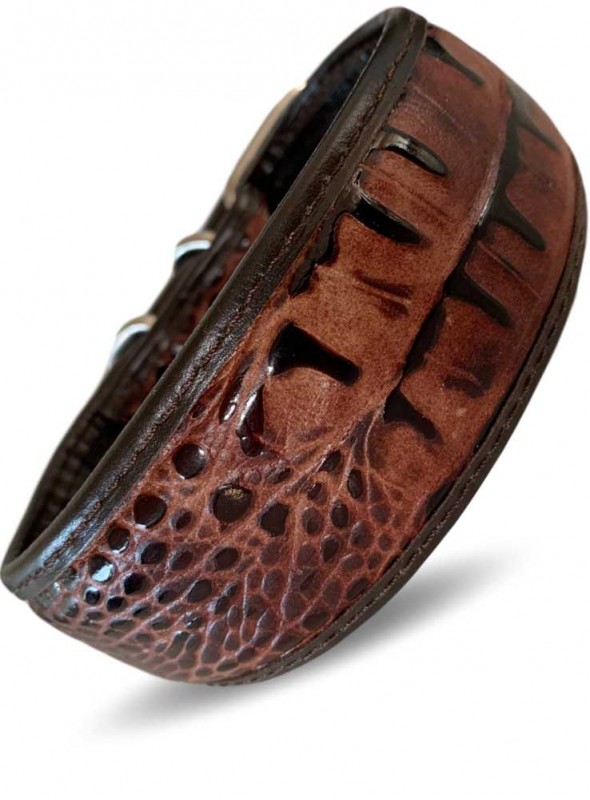 Halsbånd til mynde designet of håndlavet i UK, Python