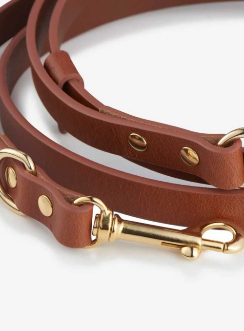 Læder luksus-line justerbar, dressurline